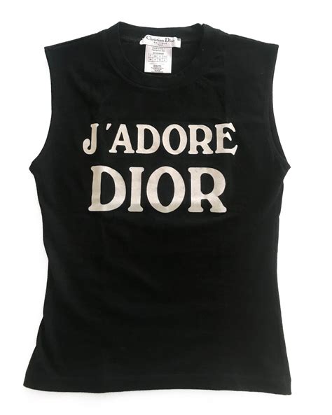 j'adore dior t shirt vintage|j'adore dior tank.